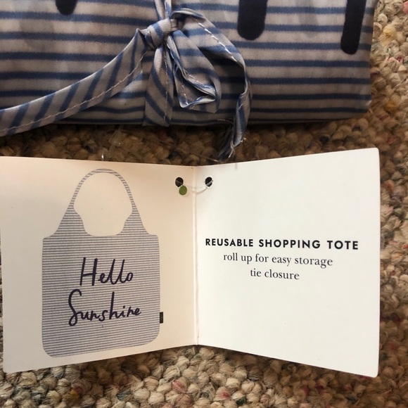 🎉 HP 🎉 🆕 Kate Spade ♠️ Hello Sunshine Reusable Tote - Picture 7 of 9